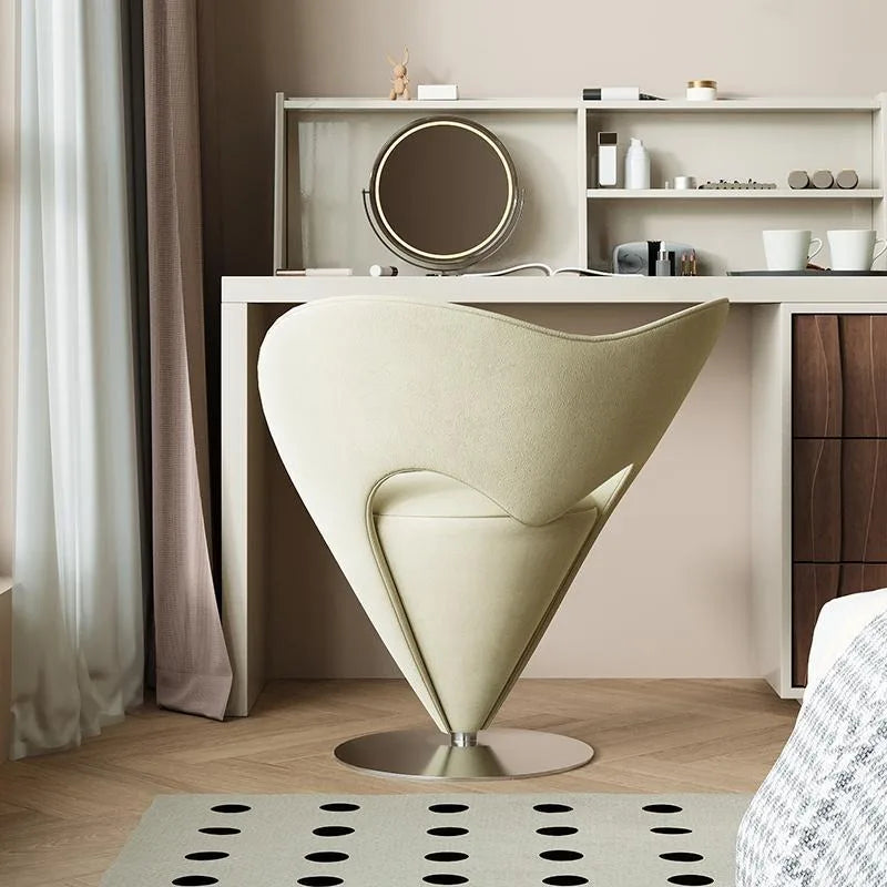 Modern Simple Makeup Stool Luxury Bedroom Dressing Room Rotatable Stools Multiple Colors Creative Interior Home Furniture