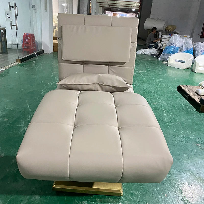 This Multi-functional Beauty Bed Features An Adjustable Seat with High-resilience Foam, Making It Suitable for Beauty Salons.