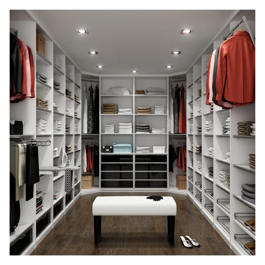 Luxury Wardrobe With Mirrored Doors Italy Style Black Wood Closet Bedroom Smart Wardrobe Cabinet Customized