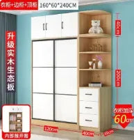 Modern Women Wardrobe Storage European Closet Bedroom Wooden Wardrobe Organizer Closet Schlaf zimmer Schrankhotel Furniture