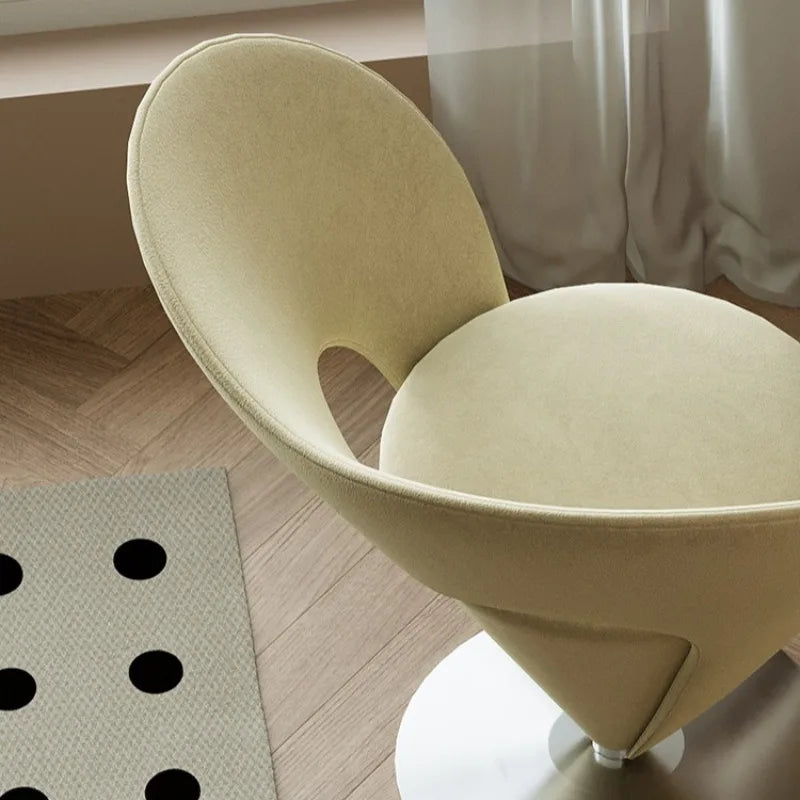 Modern Simple Makeup Stool Luxury Bedroom Dressing Room Rotatable Stools Multiple Colors Creative Interior Home Furniture
