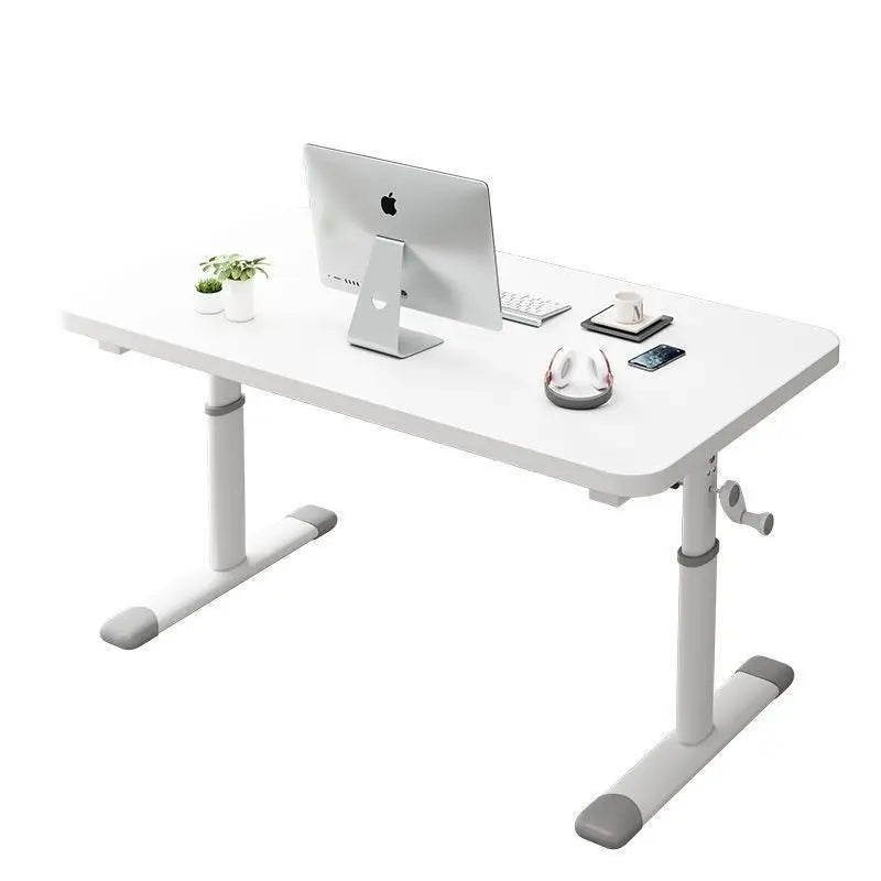 Hand Crank Adjustable Height Desk Computer Desk & Office  Ergonomic Study Table Home Office Writing Gaming Desk for Kids Adults
