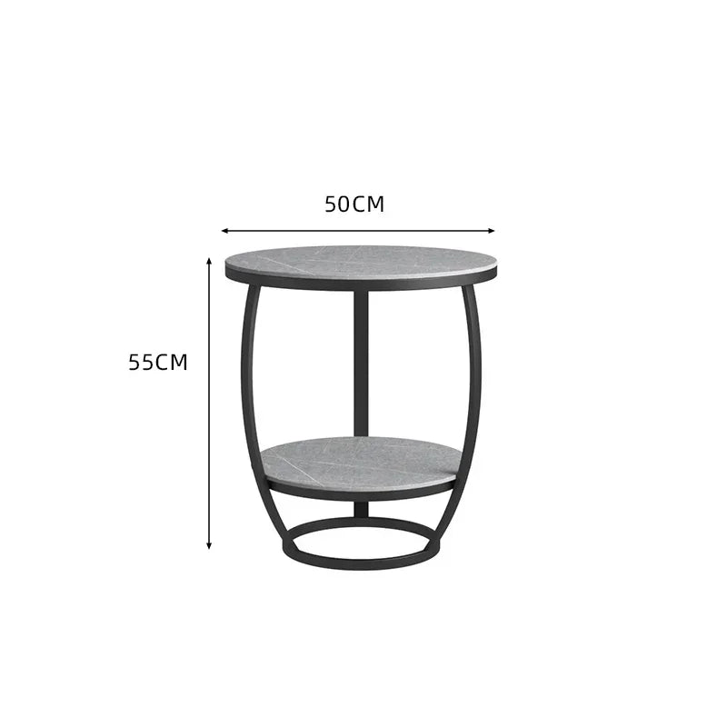 Simple Design Side Table Living Room Luxury Storage Organizer Side Tables Minimalist Standing Mesas De Comedor Home Furniture