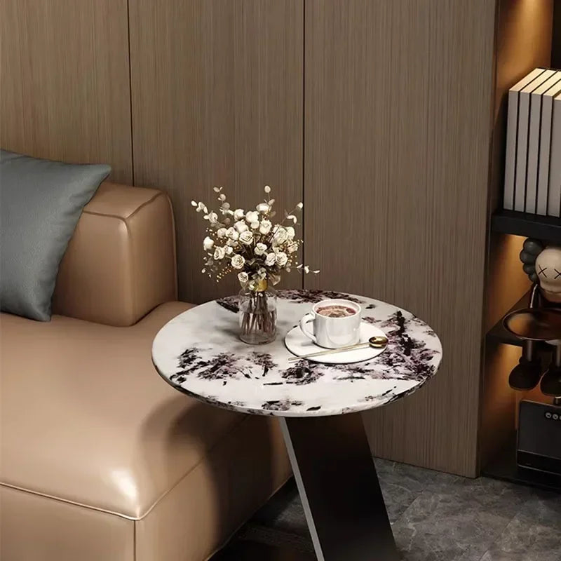 Elegant Luxury Side Table Storage Portable Beauty Modern Sofa Side Table Elegant Delicacy Mesas De Centro Sala Home Furniture