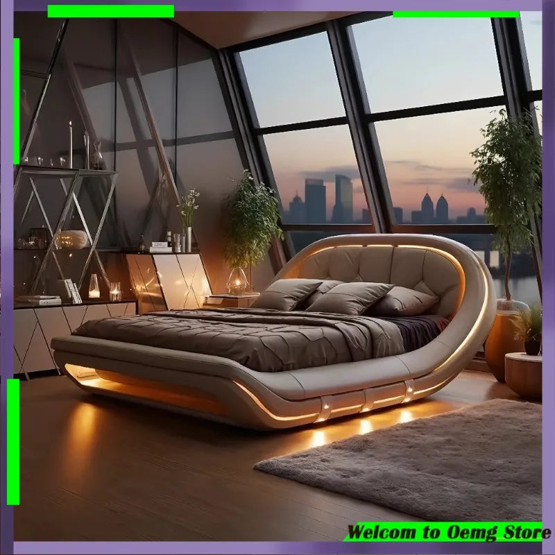 Luxurious European Wedding Bed Frame High Quality Comfortable Design Perfect Dream Bedrooms Camas De Dormitorio Home Decoration