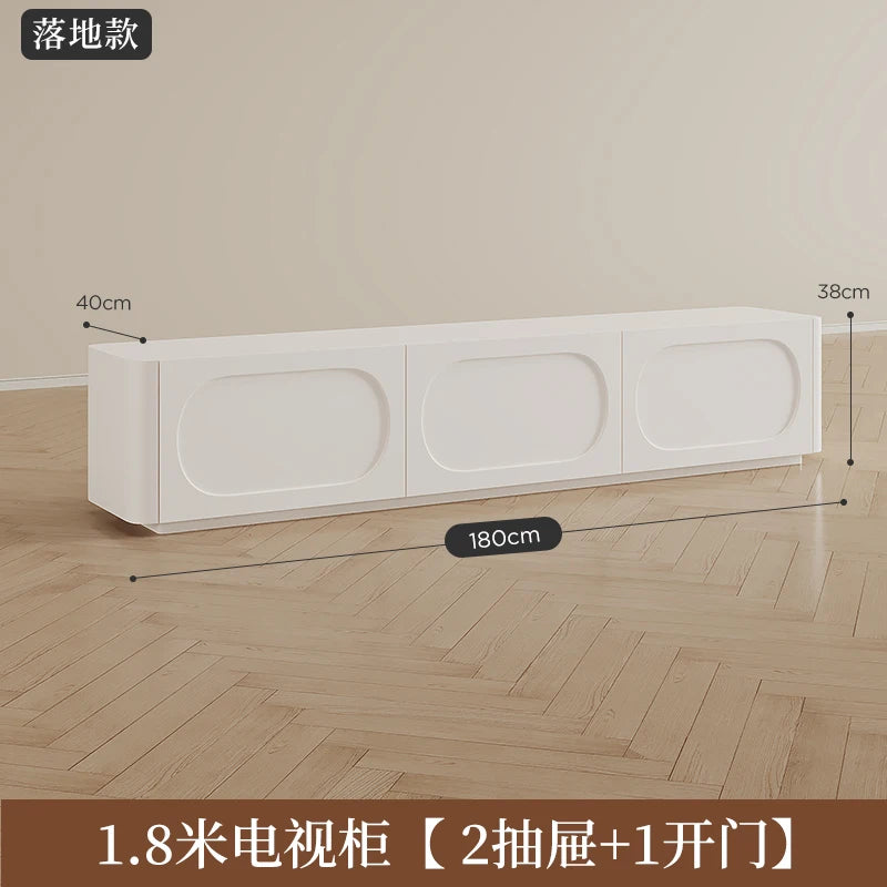 Display Storage With Drawers Tv Stand Modern Trendy Elegant Luxury Tv Cabinet Minimalist Premium Meuble Tv Living Room Furniture