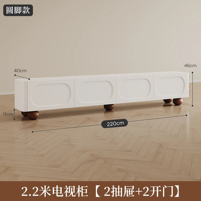 Display Storage With Drawers Tv Stand Modern Trendy Elegant Luxury Tv Cabinet Minimalist Premium Meuble Tv Living Room Furniture