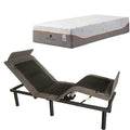 Adjustable Bed With Massage Full Size Adjustable Electric Folding Bed