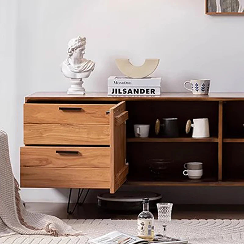 American Aesthetic Tv Stand With Drawers Storage Retro Classic Tv Stand Bedroom Hidden Storage Wohnwand Tv Möbel Home Furniture