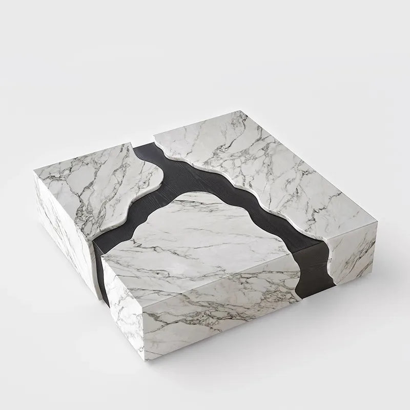 Modern Luxury Coffee Table Marble Unique Eclectic Glam Coffee Table Living Room Italian Table Basse Pour Salon Home Furniture