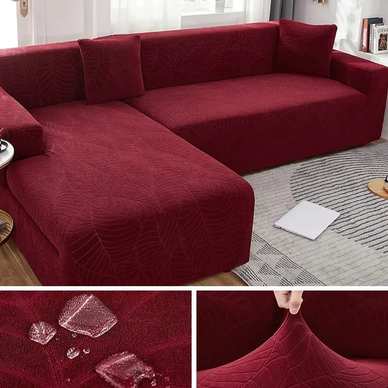 Sofa Cover for Living Room Thick Jacquard Sofa Cover 1/2/3/4 Seater L-Shaped Corner Sofa Cover