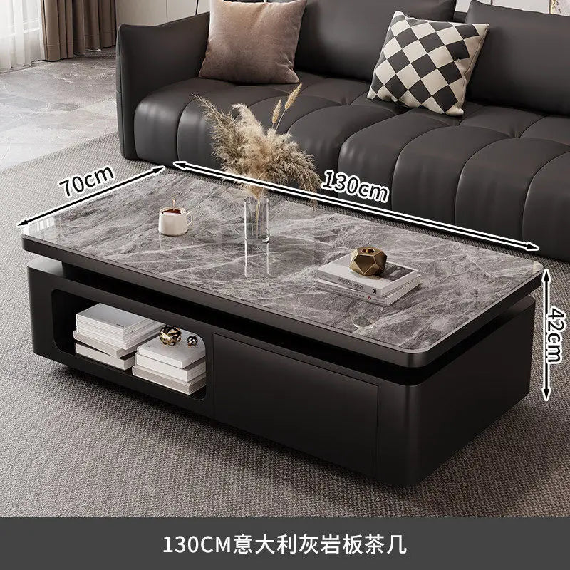 Storage Luxury Coffee Table Modern Living Room Designer Drawers Organizer Moving Side Table Writing Mesa Auxiliar Home Furniture