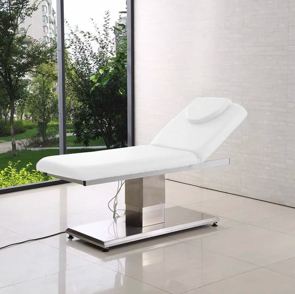 Luxury Electric Beauty Bed Adjustable Height Multifunctional Adult Massage Bed Comfy Ergonomic Lit Esthétique Salon Furniture