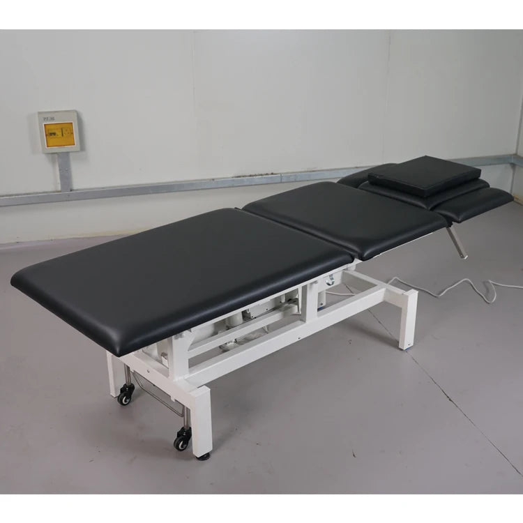 Electric Adjustable Hospital Massage Bed with Comfortable Bed Frame and High Rebound Sponge Easy Operation