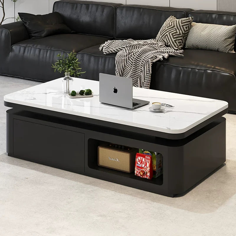 Storage Luxury Coffee Table Modern Living Room Designer Drawers Organizer Moving Side Table Writing Mesa Auxiliar Home Furniture