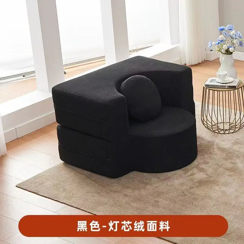 Living Room Compressed Sponge Sofa Modular Sectional Sofa Bed for Bedroom Apartment Ultra-Soft Deep Seat Lightweight Easy Assemb