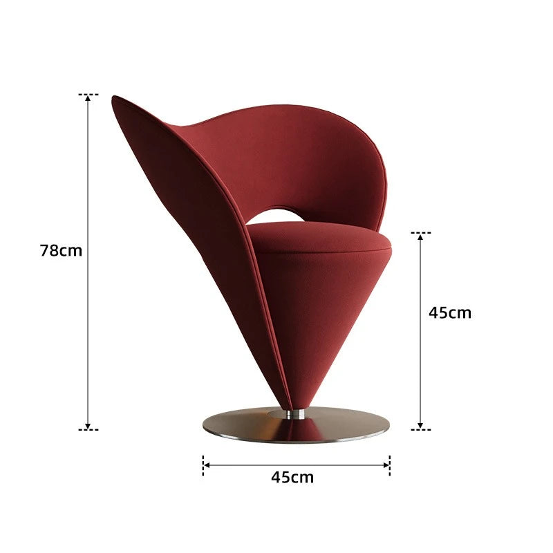 Modern Simple Makeup Stool Luxury Bedroom Dressing Room Rotatable Stools Multiple Colors Creative Interior Home Furniture