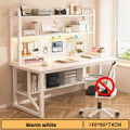 Stable Computer desk multi-layer shelf bookshelf integrated learning desk house simple desk
