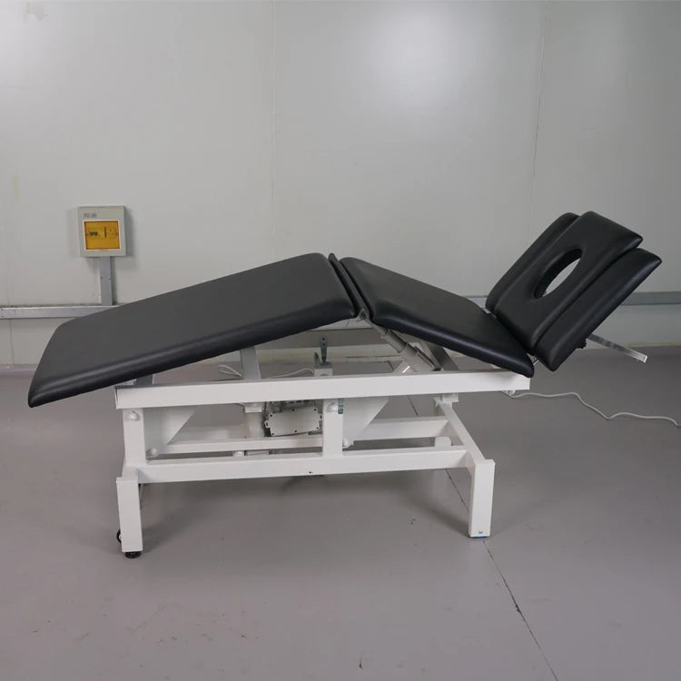 Electric Adjustable Hospital Massage Bed with Comfortable Bed Frame and High Rebound Sponge Easy Operation
