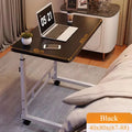 Portable Desk with Universal Wheels Oversized Table Adjustable Height Large Laptop Desk Study Desk for Dormitory Student
