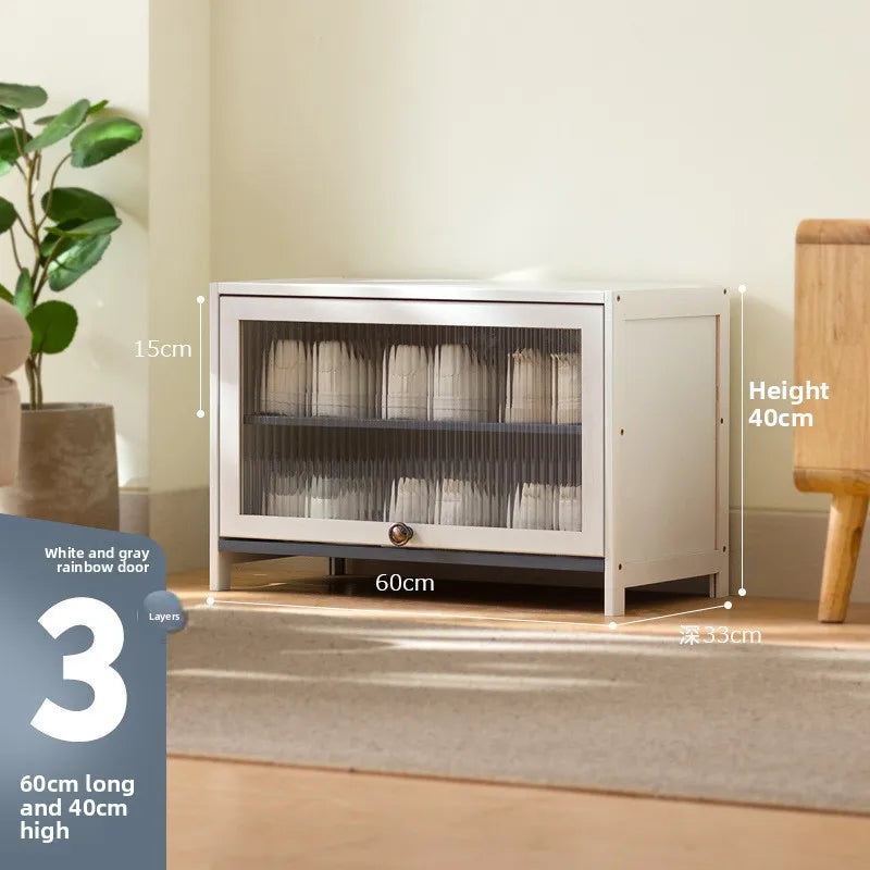 Simple shoe cabinet, household door storage artifact, space-saving indoor good-looking multi-layer dustproof large-capacity