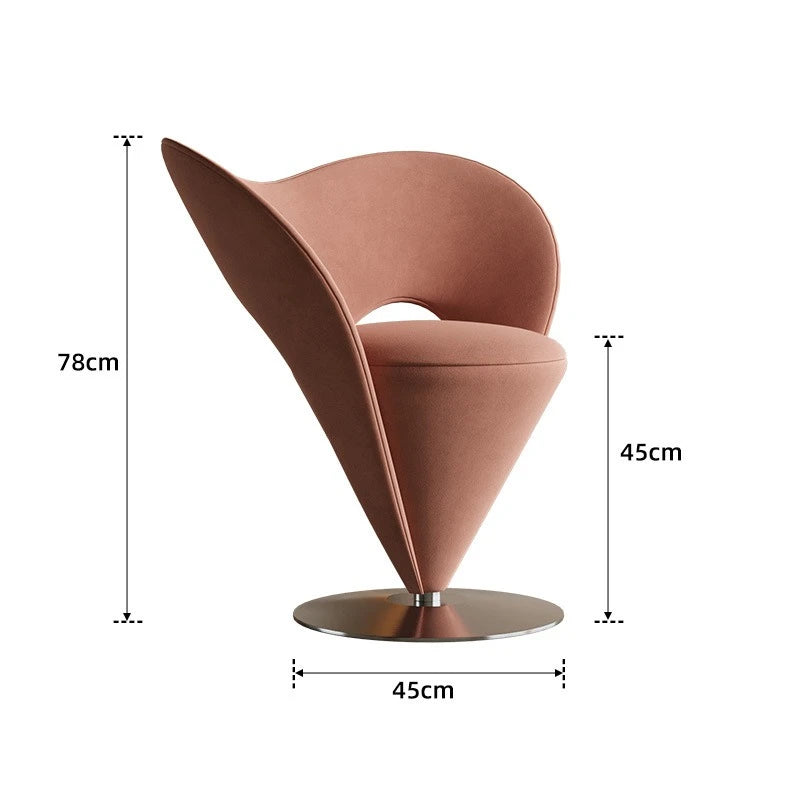 Modern Simple Makeup Stool Luxury Bedroom Dressing Room Rotatable Stools Multiple Colors Creative Interior Home Furniture