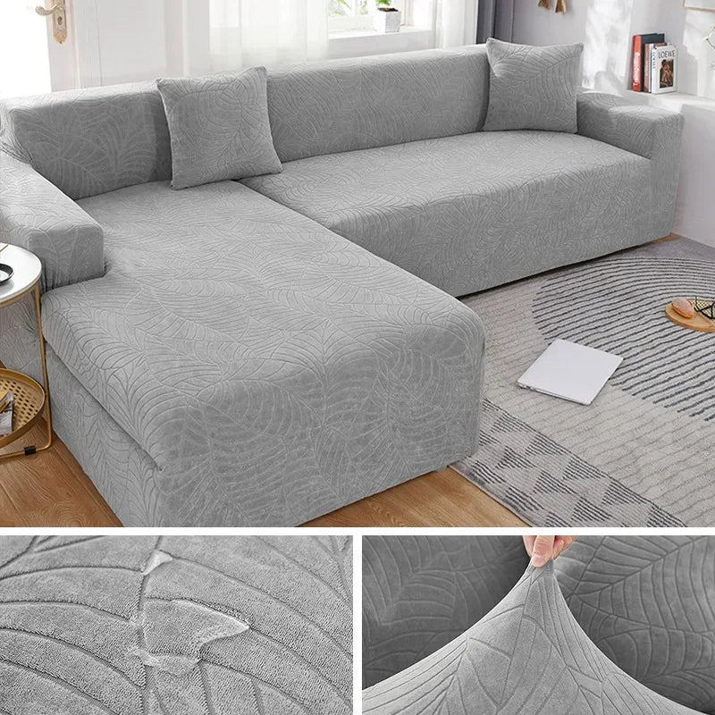 Sofa Cover for Living Room Thick Jacquard Sofa Cover 1/2/3/4 Seater L-Shaped Corner Sofa Cover