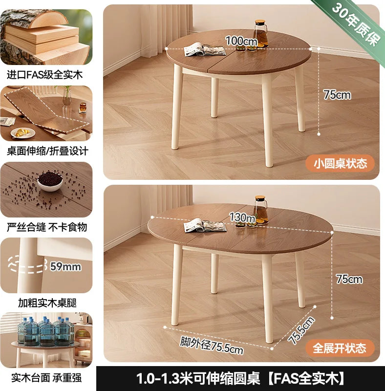 Storage Modern Dining Table Italian Minimalist Space Saving Vintage Dining Tables Elegant Luxury Comedor Living Room Furniture