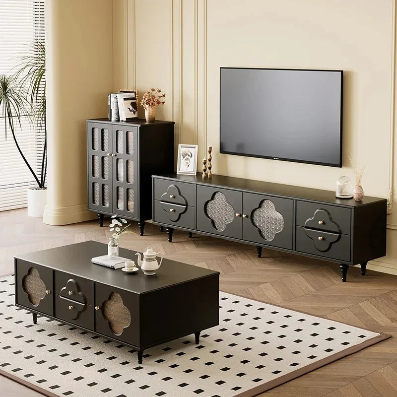 Modern Vintage Tv Stand With Drawers Storage Trendy Organizer Tv Stand Design Living Room Tv Schrank Wohnzimmer Furniture