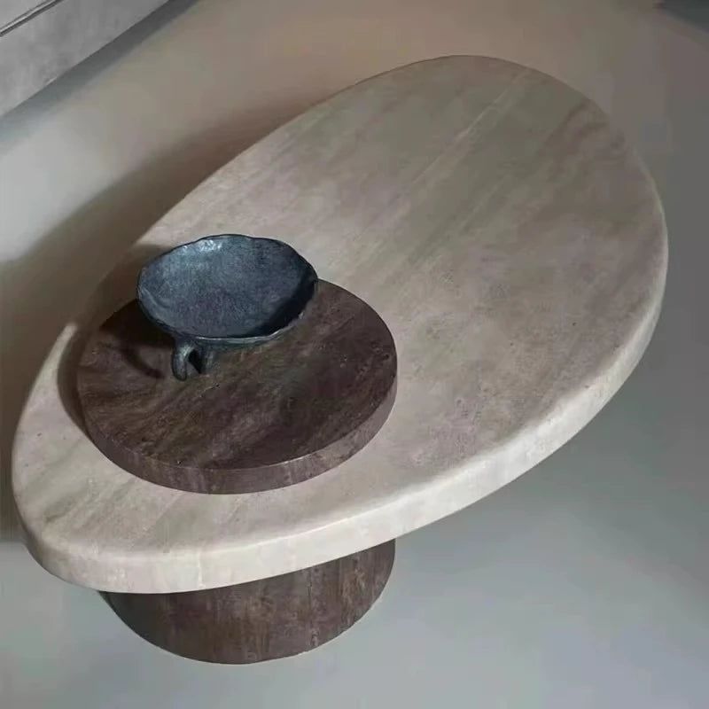 Marble Hardcover Coffee Table Modern Fashion Sofa Side Table Decor Items Living Room Center Decor Design Home House Furniture