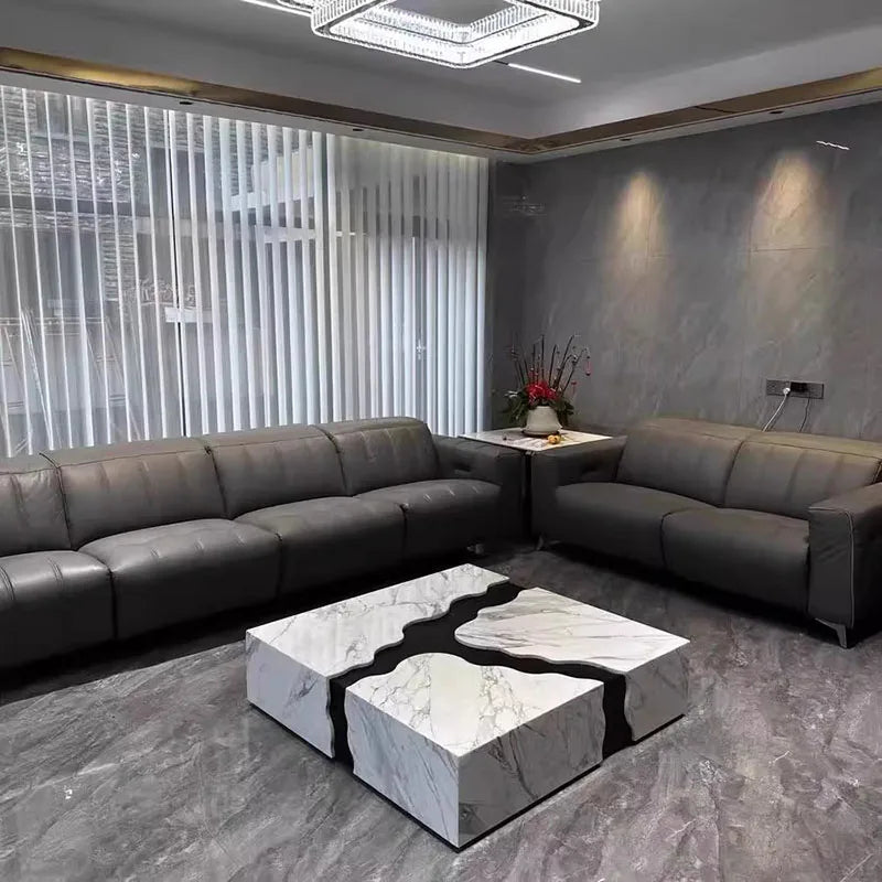 Modern Luxury Coffee Table Marble Unique Eclectic Glam Coffee Table Living Room Italian Table Basse Pour Salon Home Furniture