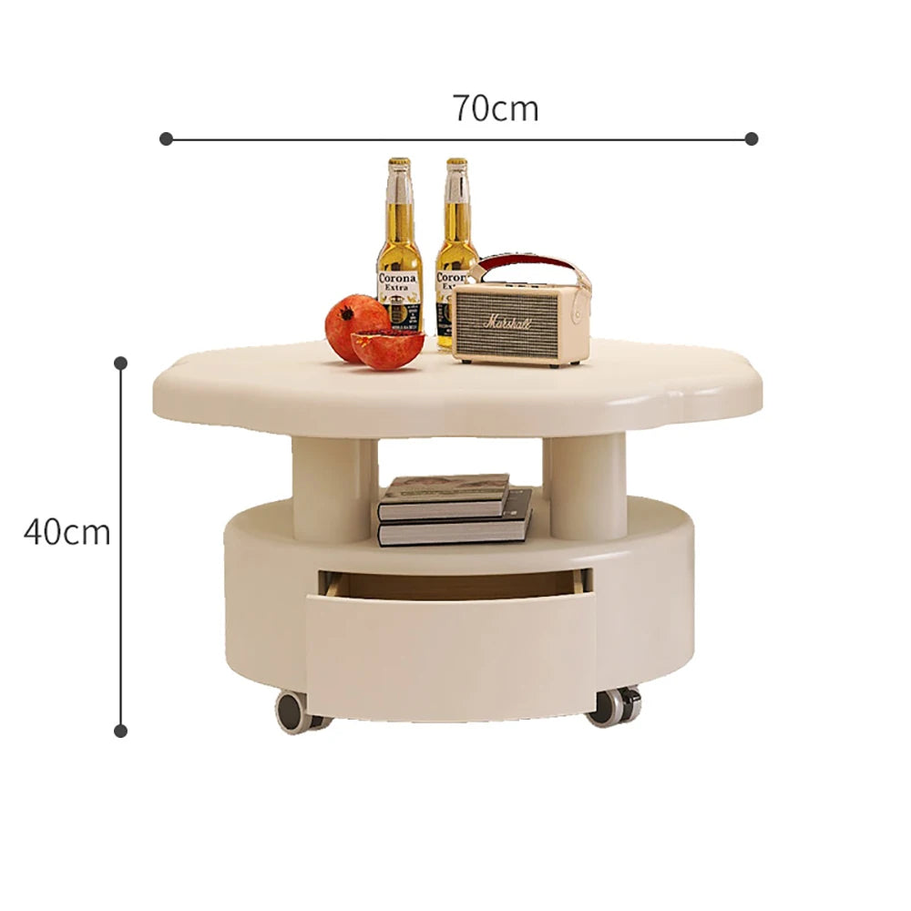 Storage Drawers Coffee Table Luxury Cute Beauty Design Coffee Table Decorations Vintage Table Basse De Salon Home Furniture