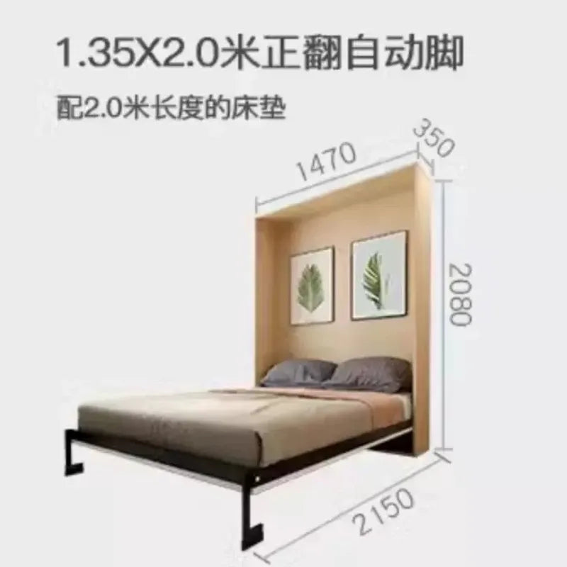 Adjustable Lit Portable Folding Bed Kids Single Space Saving Invisible Bed Clearance Adults Camas Baratas Bedroom Furniture
