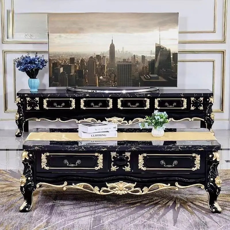 Display Unique Coffee Table Storage Design Black Vintage Coffee Table Unique Magazine Tavolino Da Salotto Home Accessories