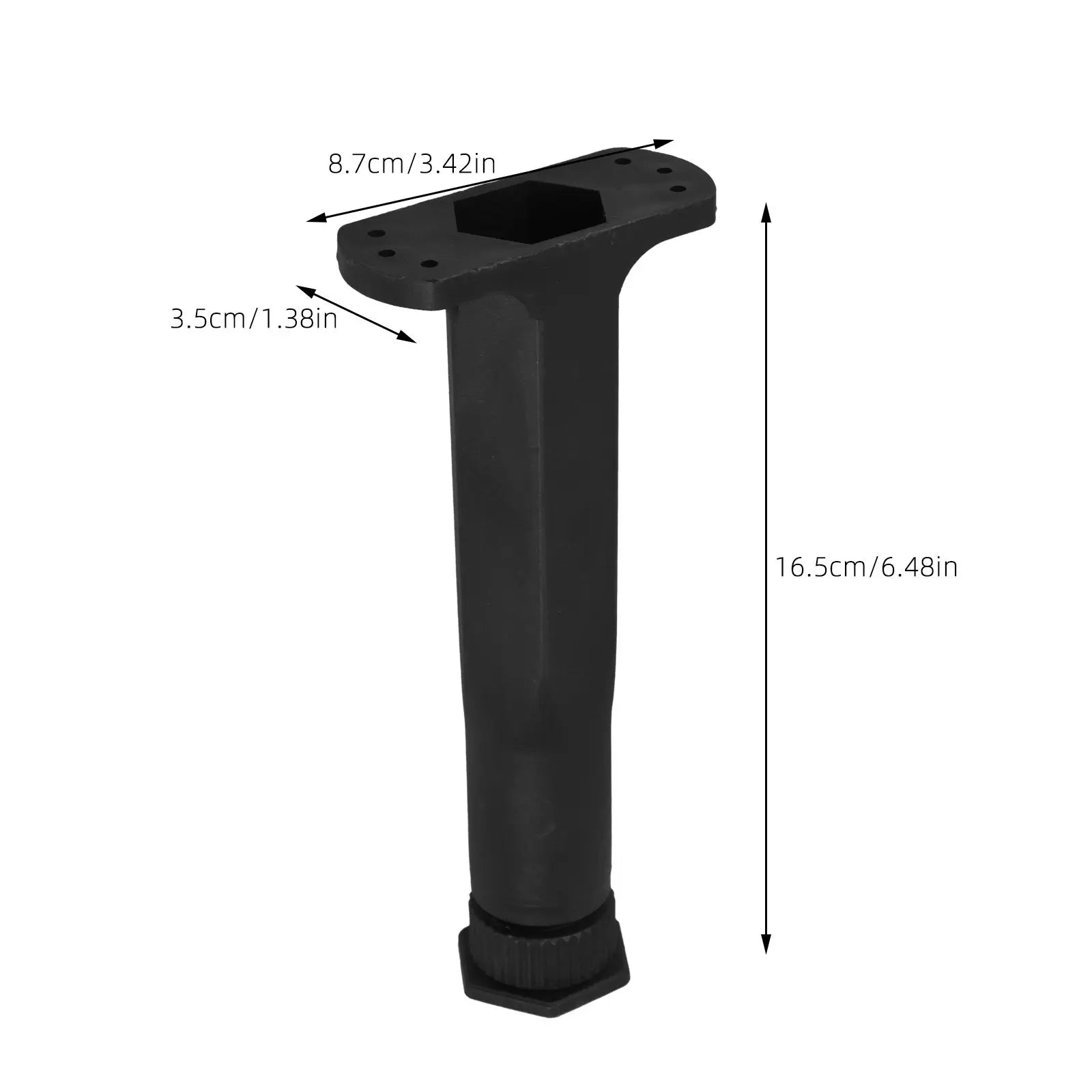 1Set Adjustable Bed Frame Support Legs High Load Capacity Height Extenders for Beds Tables Sofas Dressers Cabinets Nightstands