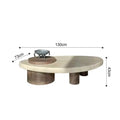 Marble Hardcover Coffee Table Modern Fashion Sofa Side Table Decor Items Living Room Center Decor Design Home House Furniture