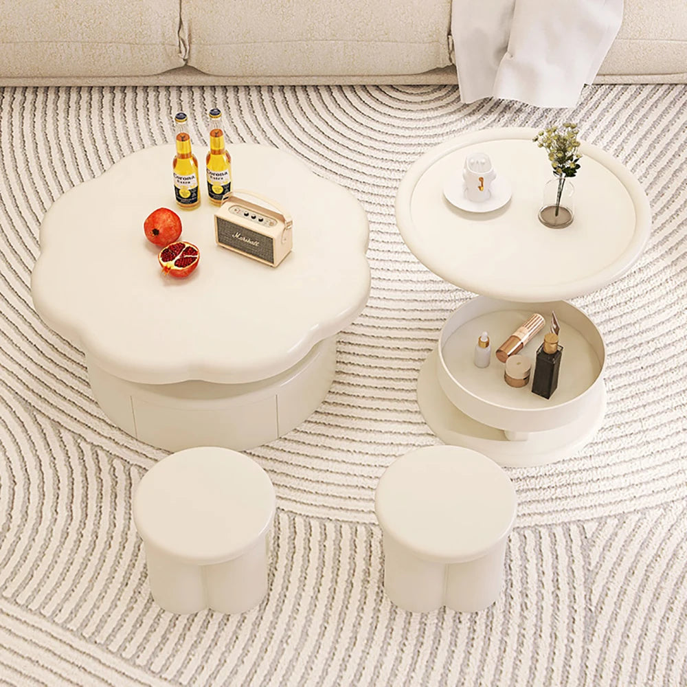 Storage Drawers Coffee Table Luxury Cute Beauty Design Coffee Table Decorations Vintage Table Basse De Salon Home Furniture