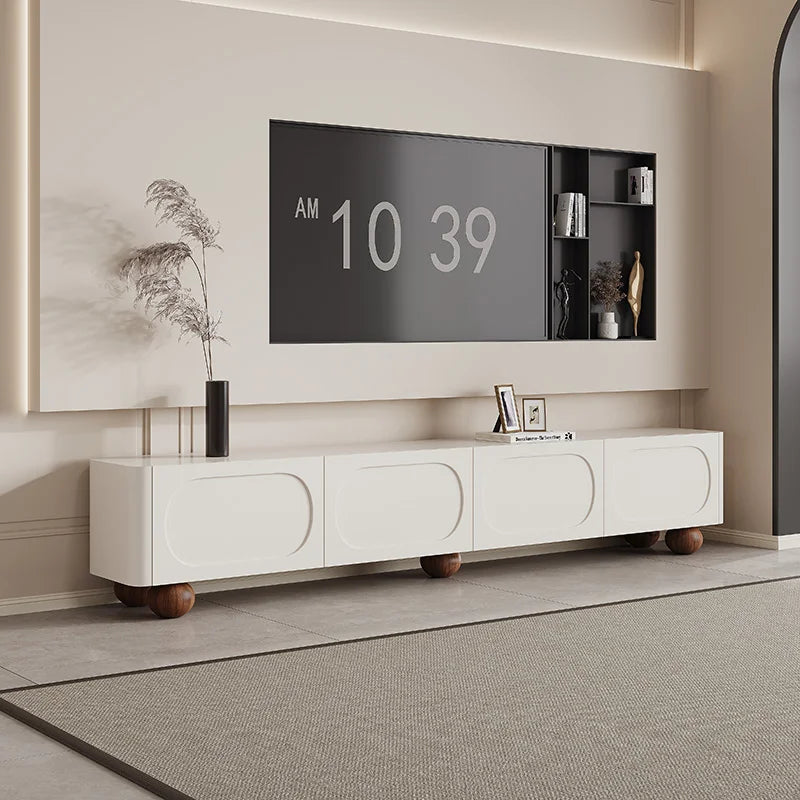 Display Storage With Drawers Tv Stand Modern Trendy Elegant Luxury Tv Cabinet Minimalist Premium Meuble Tv Living Room Furniture