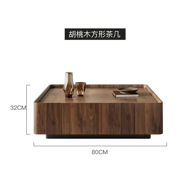 Storage Decoration Coffee Table Organizer Drawers Modern Design Coffee Table Vintage Living Room Table De Salon Basse Furniture