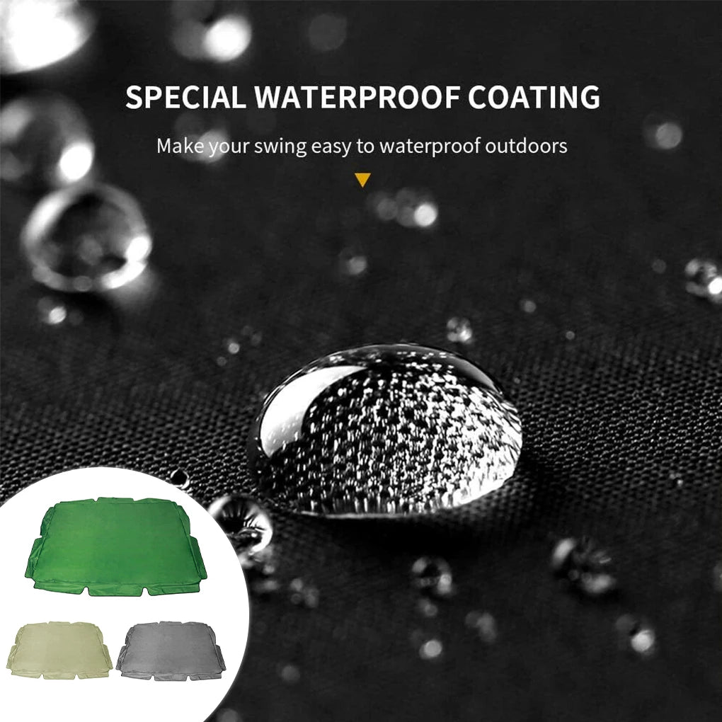 Outdoor Swing Chair Cover Playground Swing Chair Top Cover Waterproof Sunshade Canopy Outdoor Garden Swing Chair Hammock Canopy