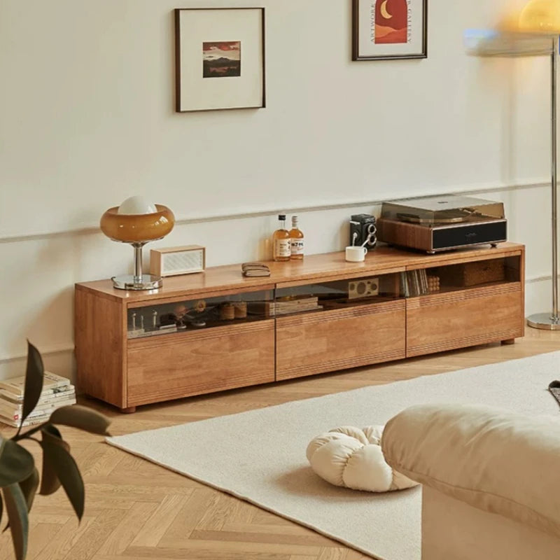 Retro Modern Tv Stands Living Room Storage Cabinets Organizer Designer Tv Table Aesthetic Minimalist Muebles Trendy Furniture