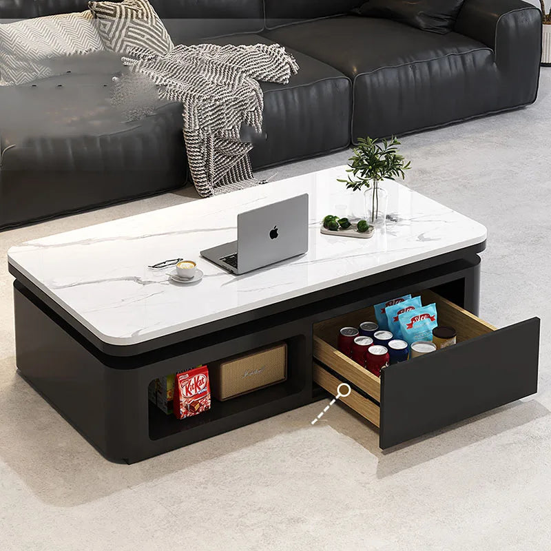 Storage Luxury Coffee Table Modern Living Room Designer Drawers Organizer Moving Side Table Writing Mesa Auxiliar Home Furniture